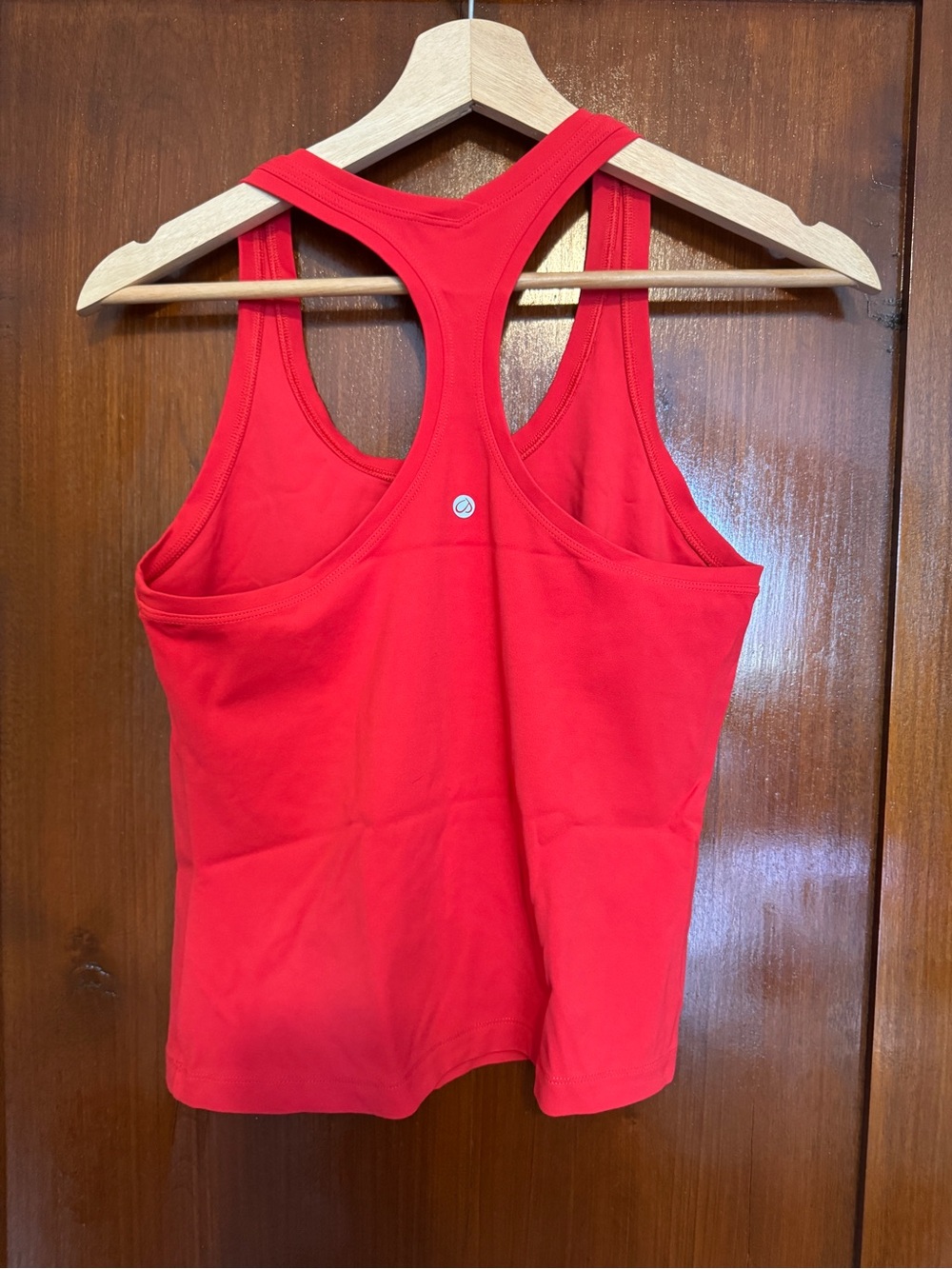CRZ Yoga Red Racerback Tank Top - Picture 2 of 3